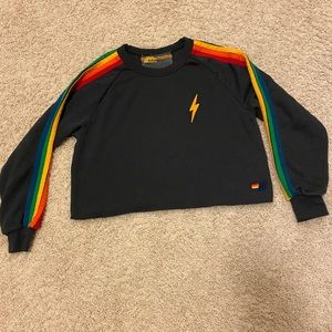 Aviator Nation Cropped Sweatshirt